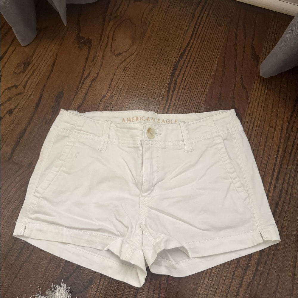American Eagle Outfitters Women's White Shorts